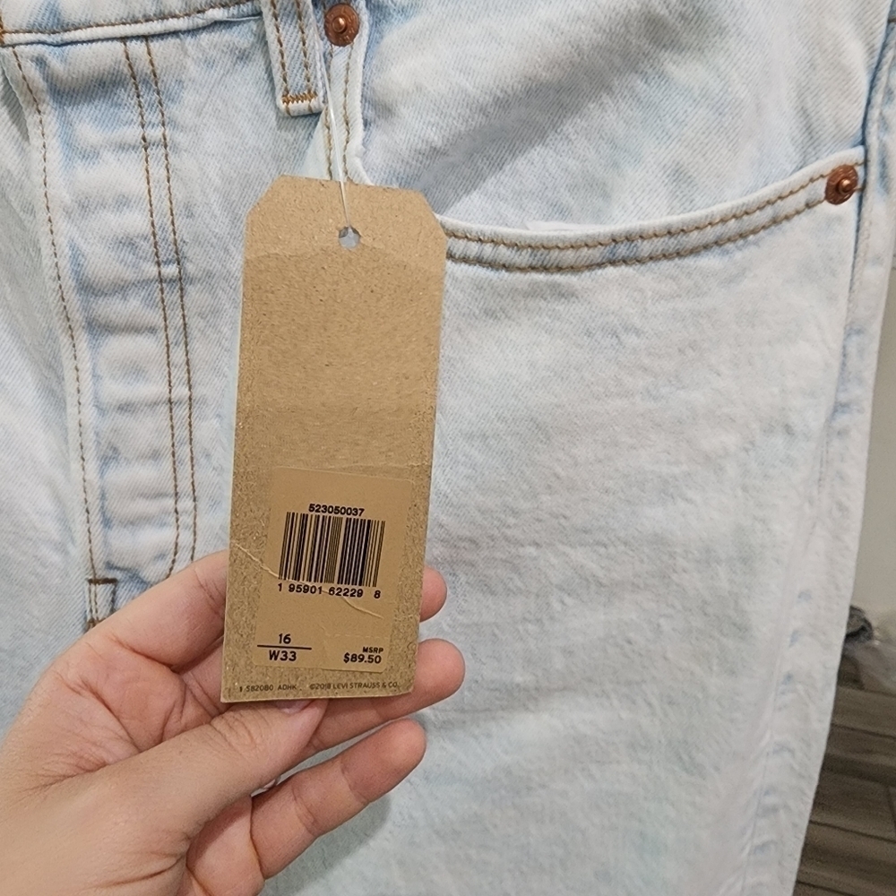 💜 🆕️ Levi's Wedgie Skinny Light Wash High Rise Jeans - Picture 6 of 9